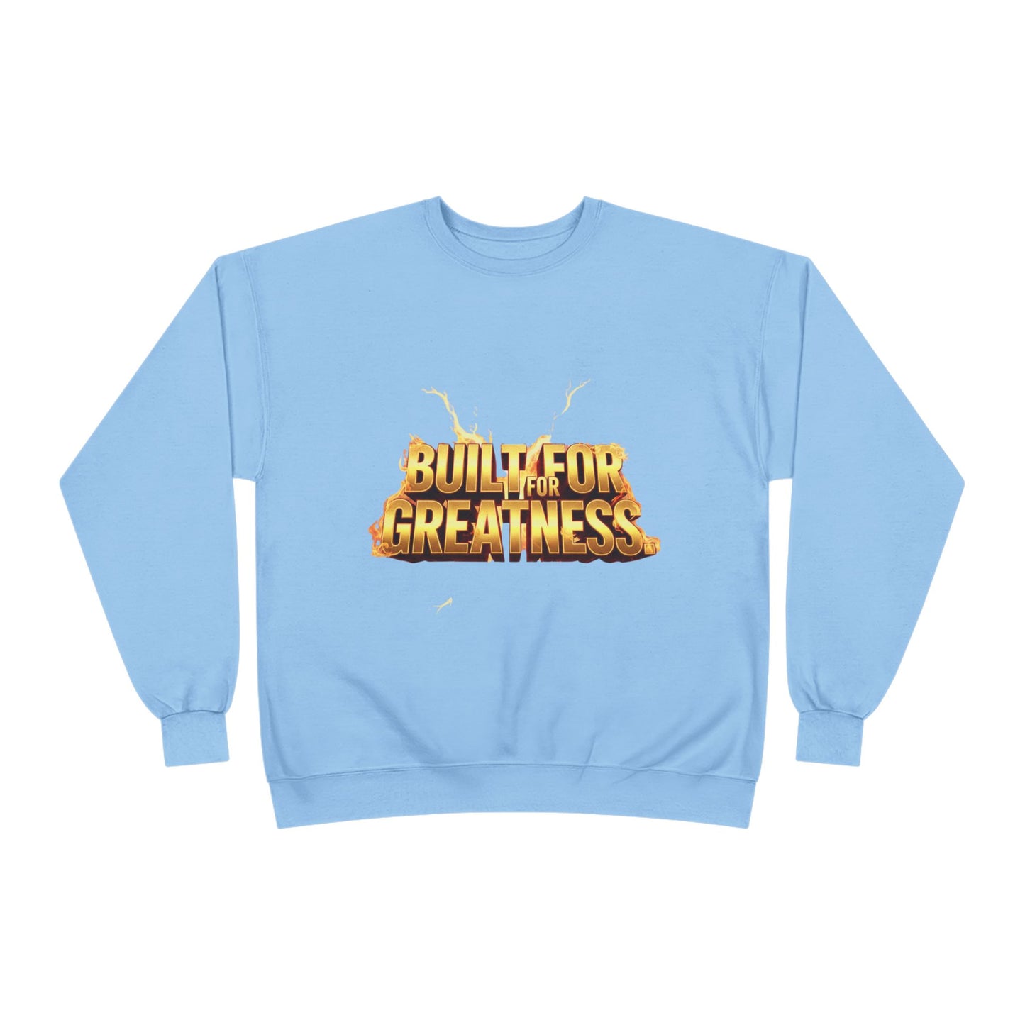 Built for Greatness Unisex EcoSmart Crewneck Sweatshirt, Motivational Sweater, Gift for Him/Her, Fitness Apparel, Cozy Casual Wear, [...]