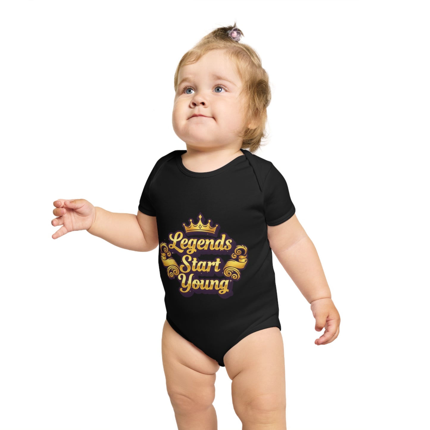Legends Start Young Baby Bodysuit, Cute Baby Outfit, Newborn Gift, Baby Shower Gift, Toddler Apparel, Baby Clothes