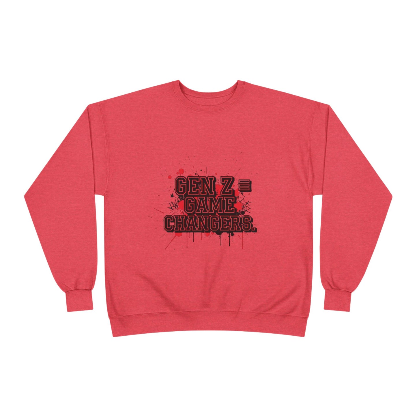 Gen Z Change Makers Eco-Friendly Sweatshirt, Unisex Pullovers, Casual Wear, Gift for Young Activists, Sustainable Fashion