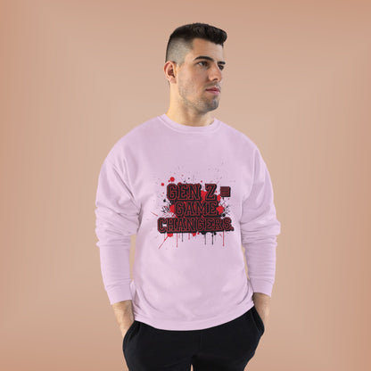 Gen Z Change Makers Eco-Friendly Sweatshirt, Unisex Pullovers, Casual Wear, Gift for Young Activists, Sustainable Fashion