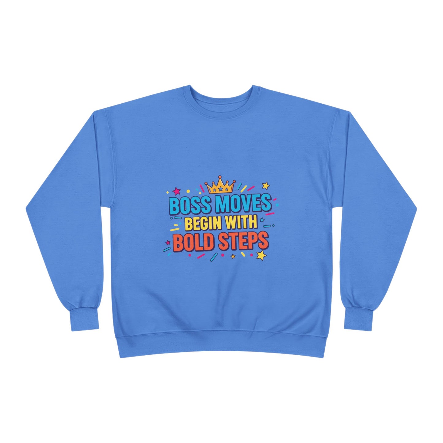 Bold Moves Eco-Friendly Crewneck Sweatshirt - Motivational Apparel for Bosses, Gifts for Entrepreneurs, Positive Vibes, Custom [...]