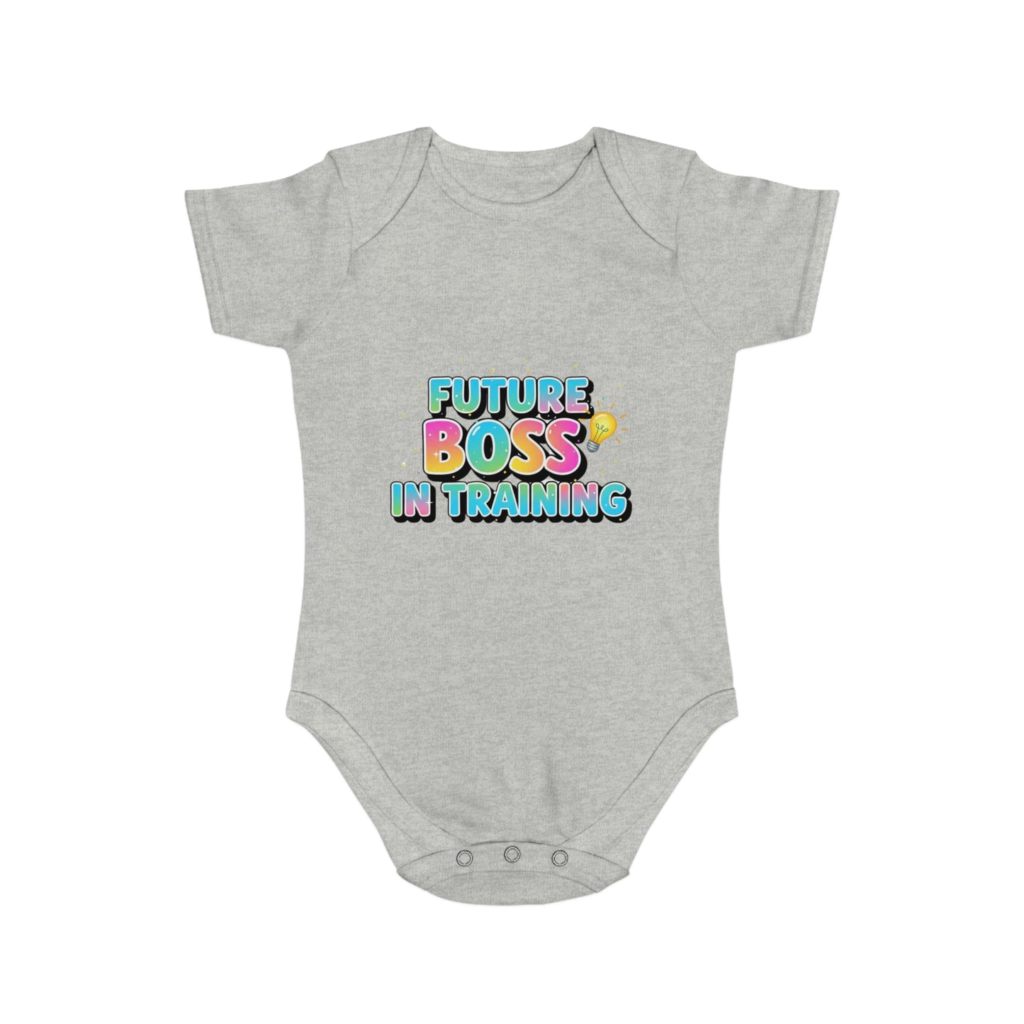 Future Boss Baby Bodysuit - Adorable Gift for Newborns, Baby Shower, Toddler Apparel, Future Leader, Cute and Funny Baby Clothes