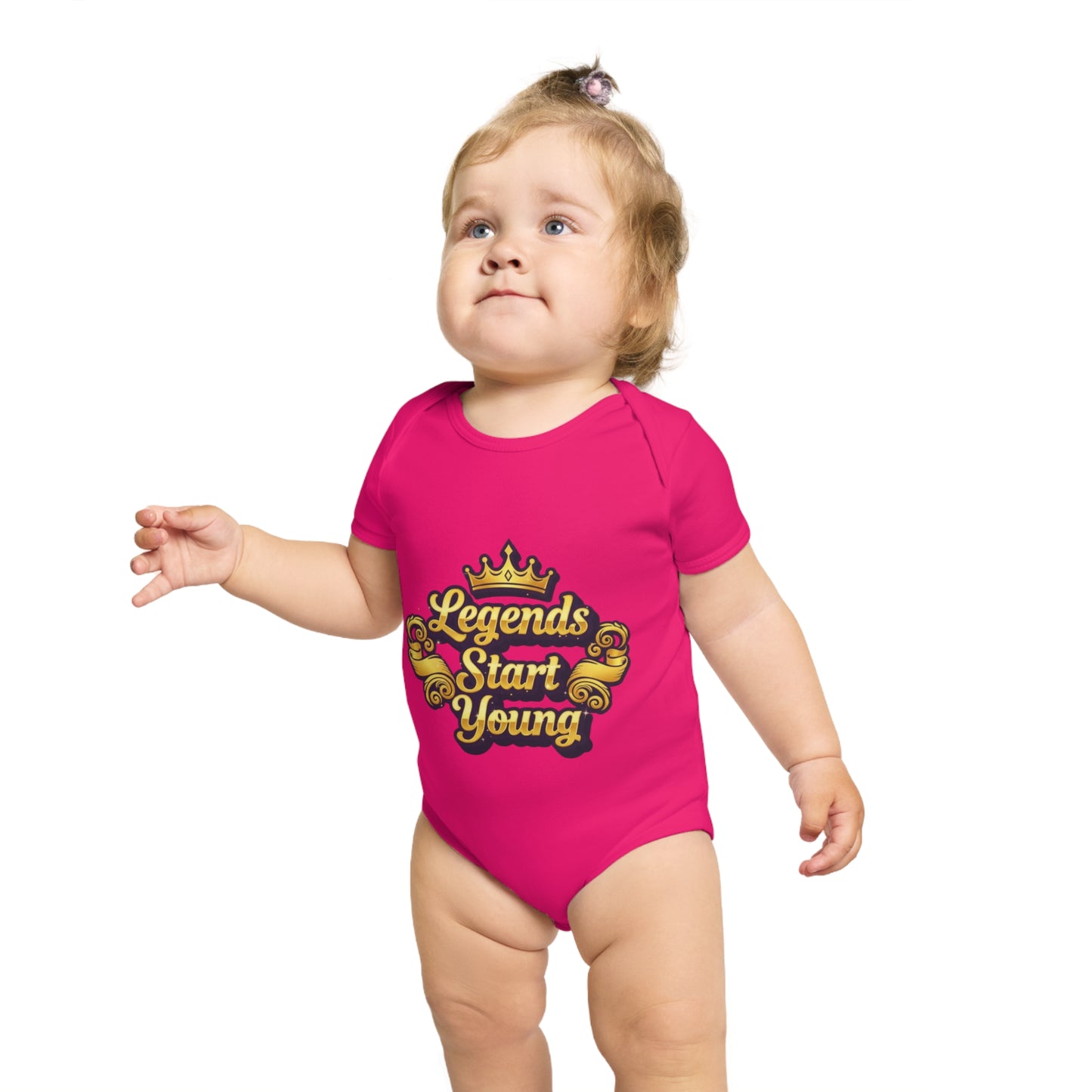 Legends Start Young Baby Bodysuit, Cute Baby Outfit, Newborn Gift, Baby Shower Gift, Toddler Apparel, Baby Clothes
