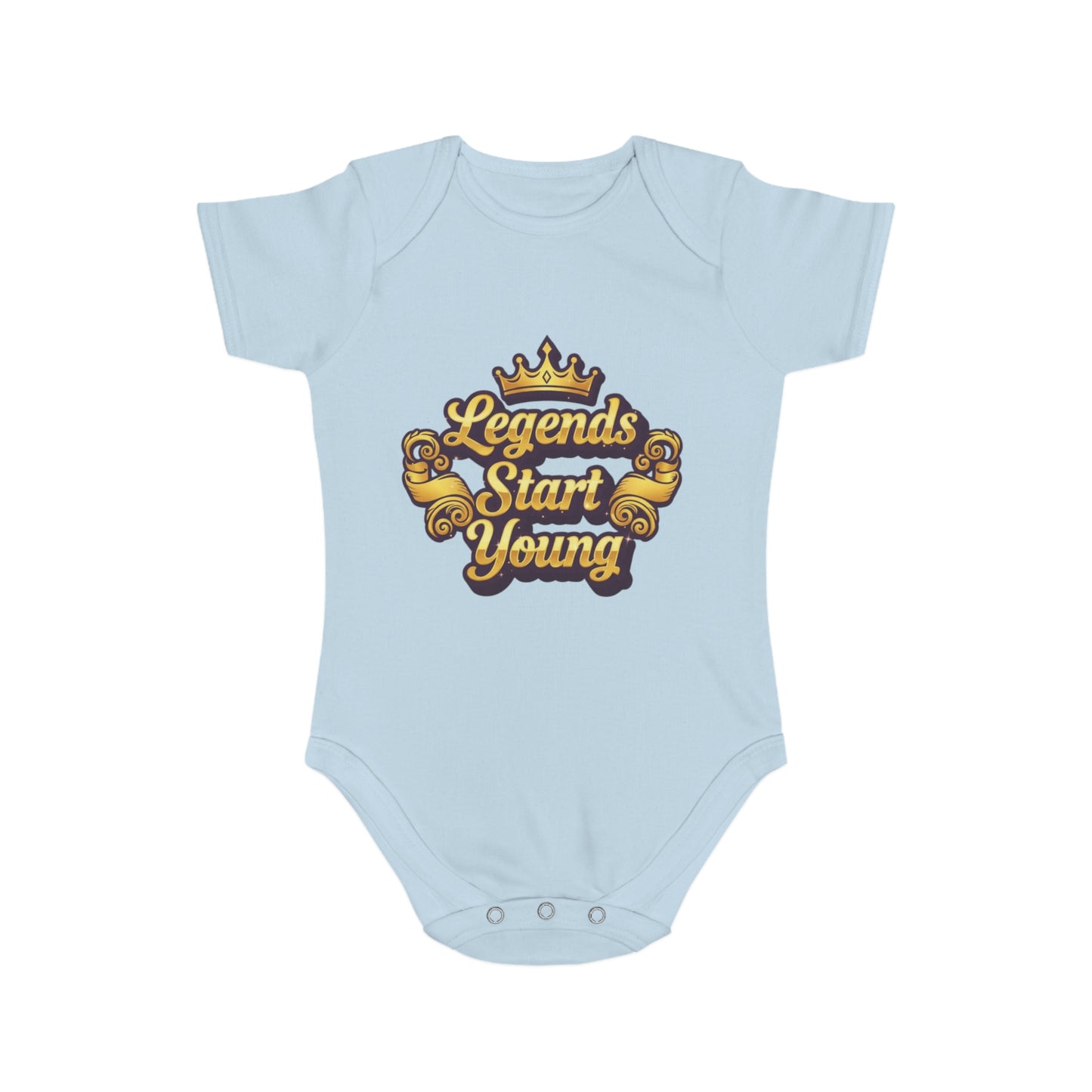 Legends Start Young Baby Bodysuit, Cute Baby Outfit, Newborn Gift, Baby Shower Gift, Toddler Apparel, Baby Clothes