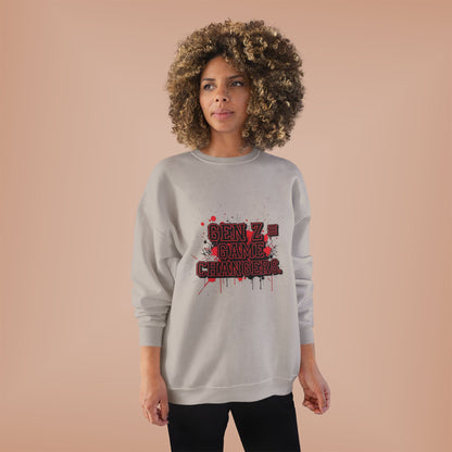 Gen Z Change Makers Eco-Friendly Sweatshirt, Unisex Pullovers, Casual Wear, Gift for Young Activists, Sustainable Fashion