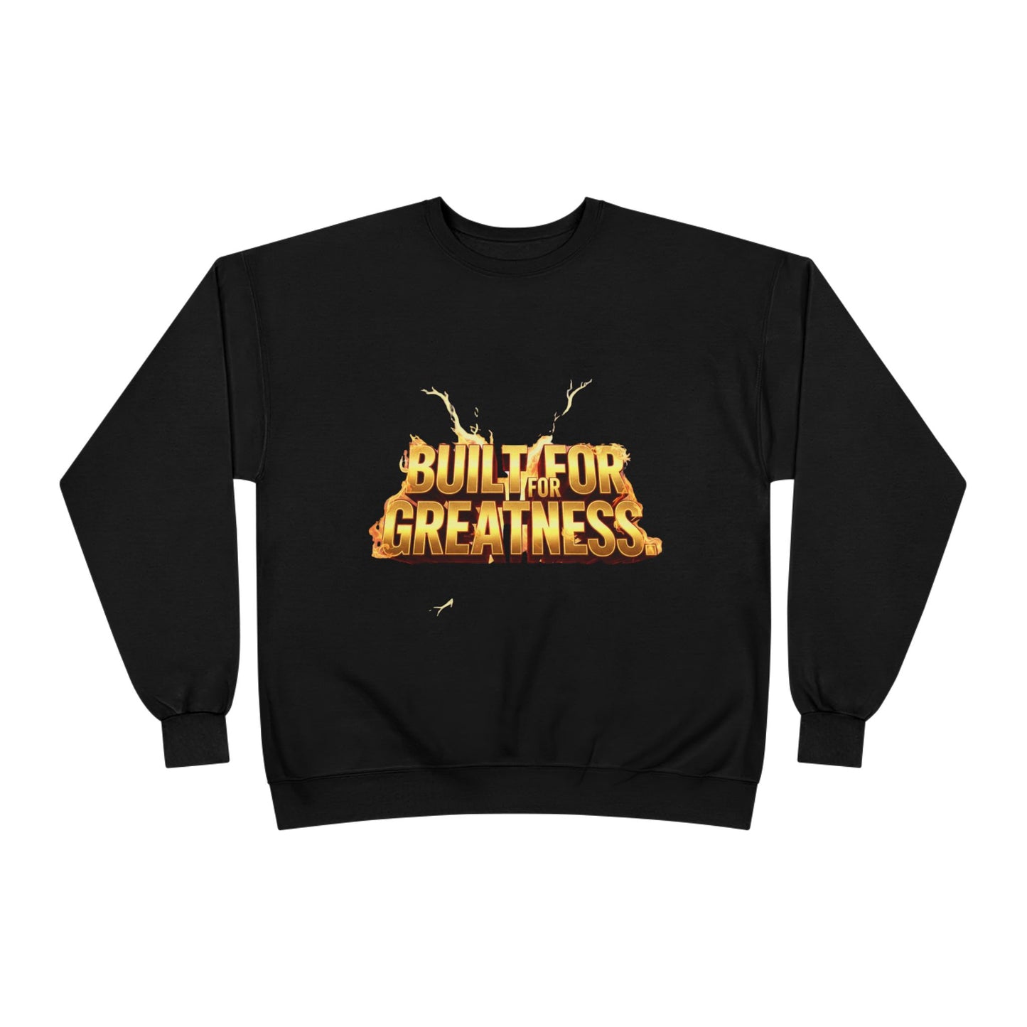Built for Greatness Unisex EcoSmart Crewneck Sweatshirt, Motivational Sweater, Gift for Him/Her, Fitness Apparel, Cozy Casual Wear, [...]