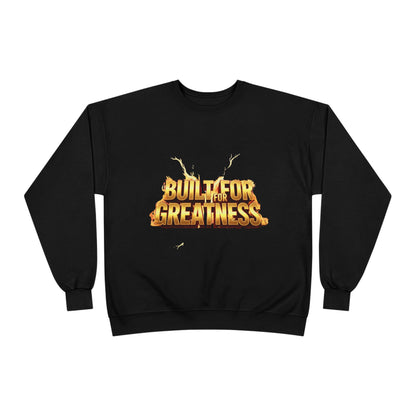 Built for Greatness Unisex EcoSmart Crewneck Sweatshirt, Motivational Sweater, Gift for Him/Her, Fitness Apparel, Cozy Casual Wear, [...]
