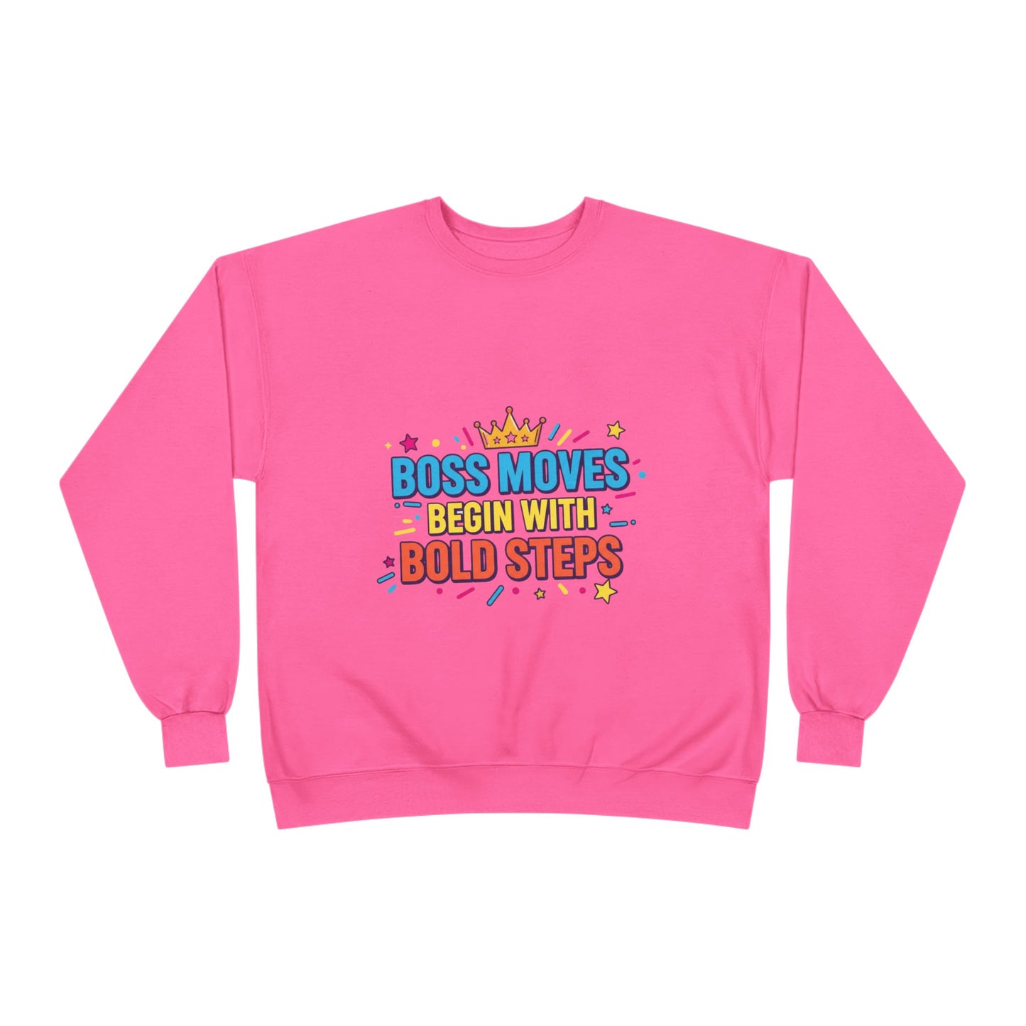 Bold Moves Eco-Friendly Crewneck Sweatshirt - Motivational Apparel for Bosses, Gifts for Entrepreneurs, Positive Vibes, Custom [...]