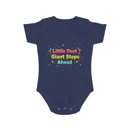 Cute Baby Bodysuit with Colorful Design, Perfect for Gifting, Newborn Essentials, Baby Shower, Every Day Wear, Little Feet, Giant [...]