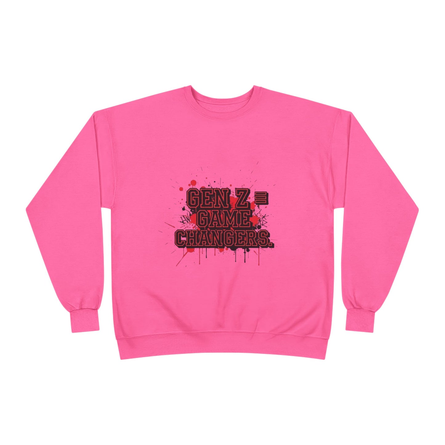 Gen Z Change Makers Eco-Friendly Sweatshirt, Unisex Pullovers, Casual Wear, Gift for Young Activists, Sustainable Fashion