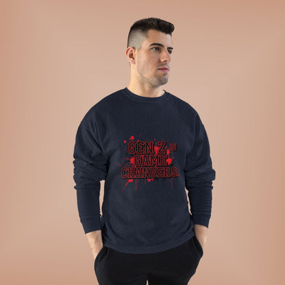 Gen Z Change Makers Eco-Friendly Sweatshirt, Unisex Pullovers, Casual Wear, Gift for Young Activists, Sustainable Fashion