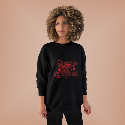 Gen Z Change Makers Eco-Friendly Sweatshirt, Unisex Pullovers, Casual Wear, Gift for Young Activists, Sustainable Fashion