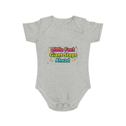 Cute Baby Bodysuit with Colorful Design, Perfect for Gifting, Newborn Essentials, Baby Shower, Every Day Wear, Little Feet, Giant [...]