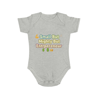 Adorable Baby Bodysuit, Perfect for Young Entrepreneurs, Custom Baby Outfit, Gift for New Parents, Playful Baby Clothes