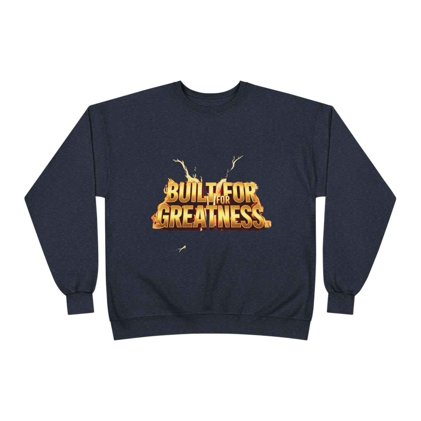 Built for Greatness Unisex EcoSmart Crewneck Sweatshirt, Motivational Sweater, Gift for Him/Her, Fitness Apparel, Cozy Casual Wear, [...]