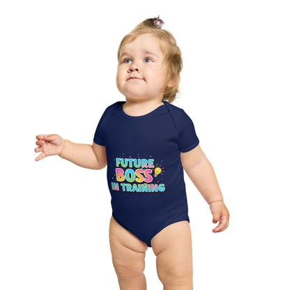 Future Boss Baby Bodysuit - Adorable Gift for Newborns, Baby Shower, Toddler Apparel, Future Leader, Cute and Funny Baby Clothes