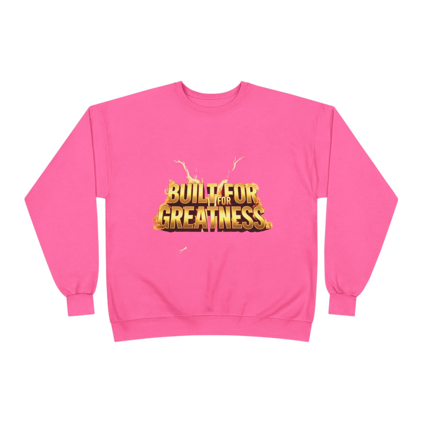 Built for Greatness Unisex EcoSmart Crewneck Sweatshirt, Motivational Sweater, Gift for Him/Her, Fitness Apparel, Cozy Casual Wear, [...]