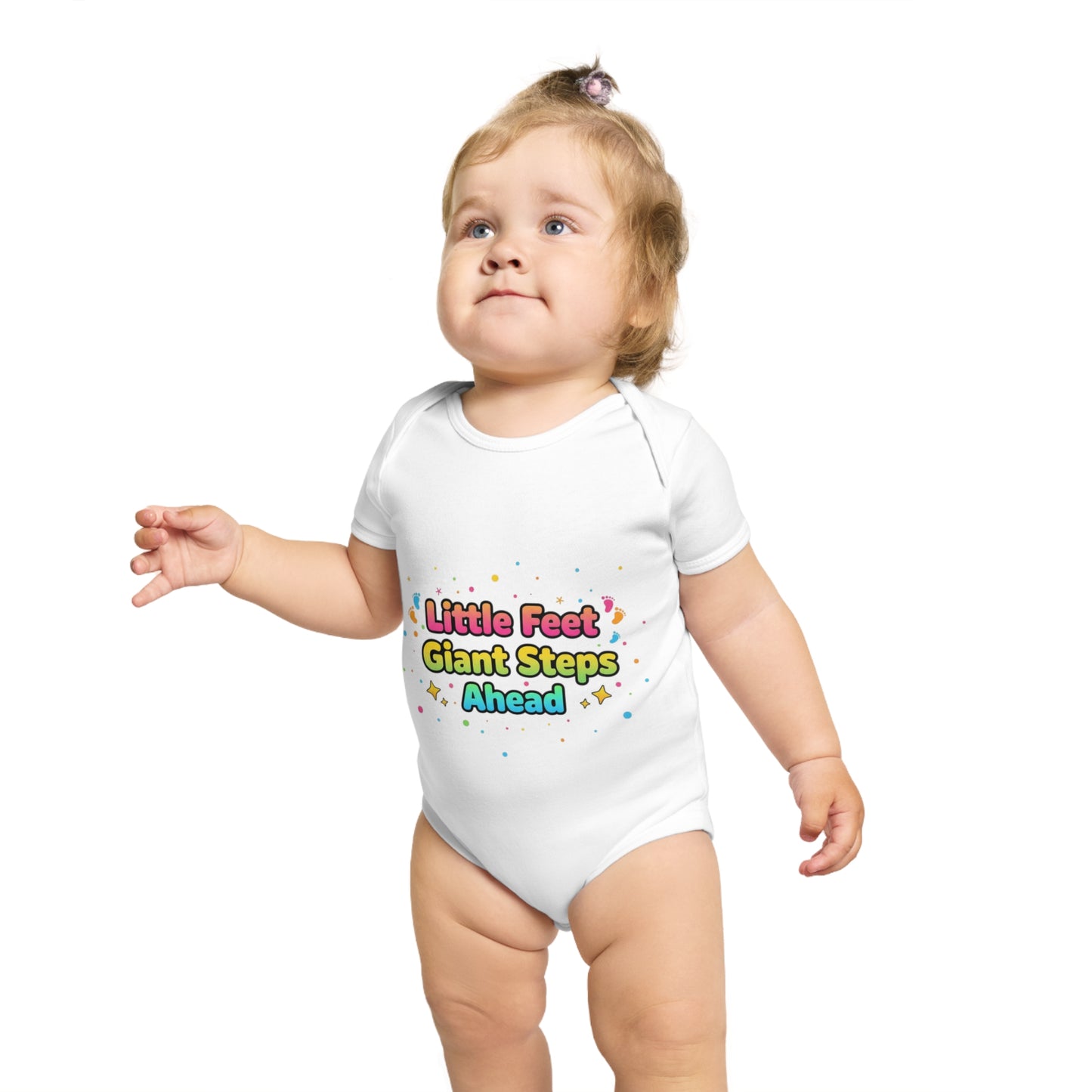 Cute Baby Bodysuit with Colorful Design, Perfect for Gifting, Newborn Essentials, Baby Shower, Every Day Wear, Little Feet, Giant [...]