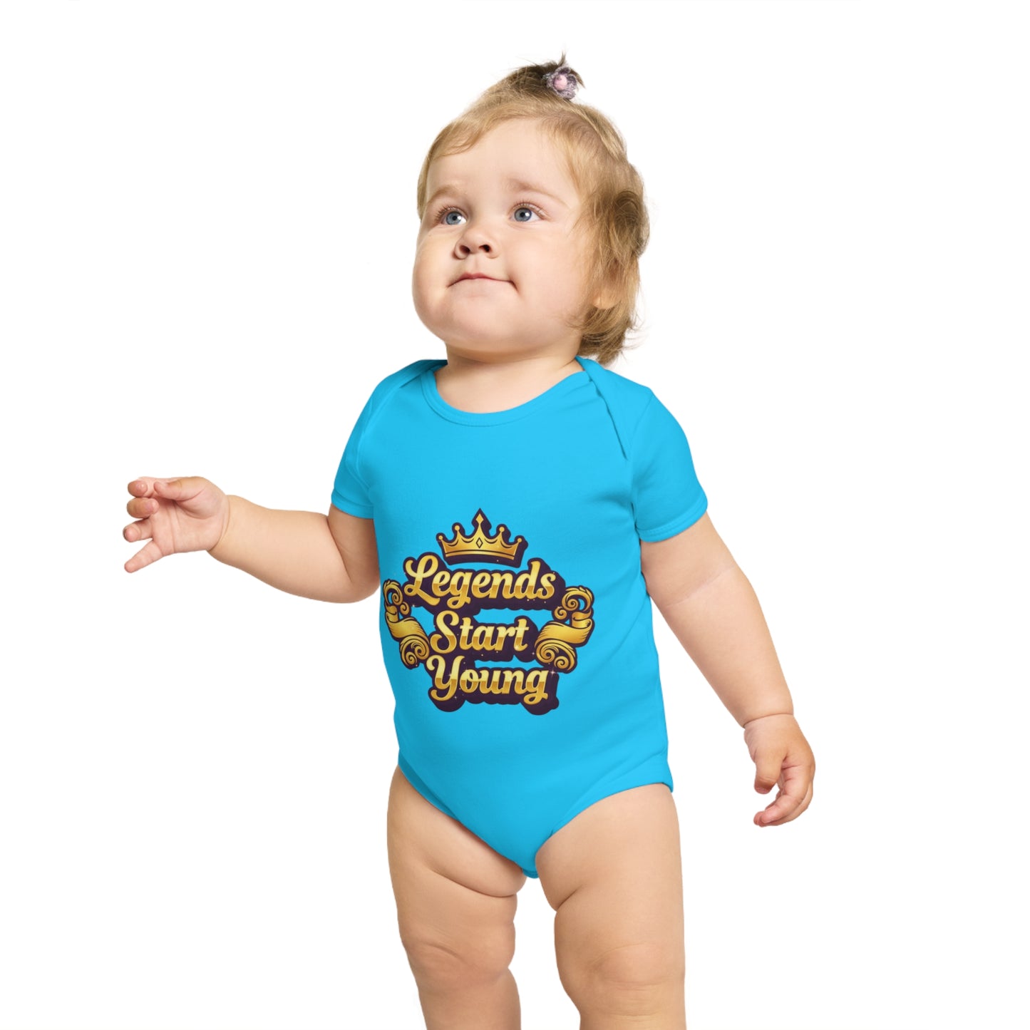 Legends Start Young Baby Bodysuit, Cute Baby Outfit, Newborn Gift, Baby Shower Gift, Toddler Apparel, Baby Clothes