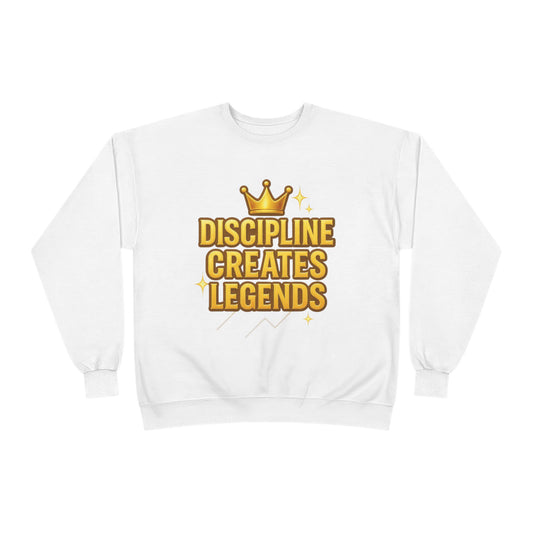 Inspirational Crewneck Sweatshirt - "Discipline Creates Legends" - Eco-Friendly Gift for Athletes, Motivation Sweatshirt, Unisex [...]