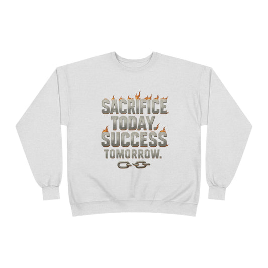 Motivational Eco-Friendly Sweatshirt | Unisex Crewneck | Perfect for Athletes, Students, Gifts, Casual Wear